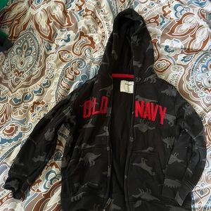 Old navy size 5t dinosaur zip up hoodie